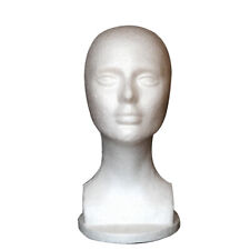 Male Female Mannequin Styrofoam Foam Manikin Head Wig Glasses Display Stand New