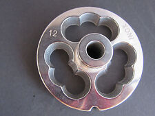 12 3 Hole Sausage Stuffer Plate With Hub Stainless Fits Hobart Cabelas Lem