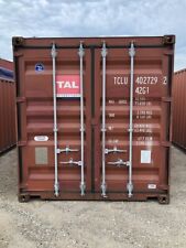 Used 40 Dry Van Steel Storage Container Shipping Cargo Conex Seabox Long Beach