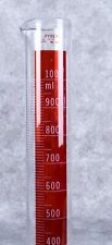 Pyrex 3042 Lifetime Red Graduated Mixing Cylinder 100 Ml Chemistry Lab Glassware