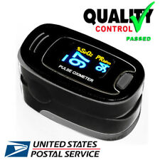 Us Seller Finger Tip Pulse Oximeter Spo2 Blood Oxygen Saturation Monitor Pr Hr