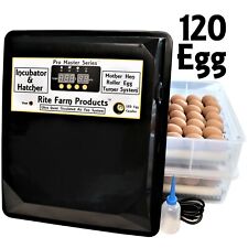 Rite Farm Products Pro Master Series 120 Chicken Egg Incubator Amp Hatcher Turner