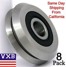 Quality Rm2 2rs 38 V Groove Roller Bearing Rubber Sealed Line Track 8pcs