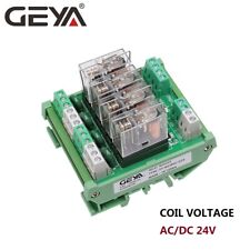 24v Acdc Omron Relay Module Plc 4 Channel 1no1nc Relay Spdt Module Pluggable
