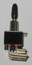 Two Position Mini Toggle Dpdt Switch With Right Angle Leads 6a 125v On On