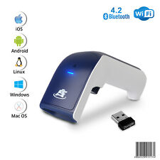 1d Wireless Bluetooth Barcode Scanner 3 In 1 Handheld Usb Barcode Reader