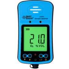 Handheld Oxygen Monitor O2 Gas Detector Analyzer 0 30vol Smart Sensor As8901