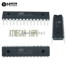 10pcs Atmega8 16pu Atmega8 16pu Dip28 Dip 28 Ic Chips High Quality
