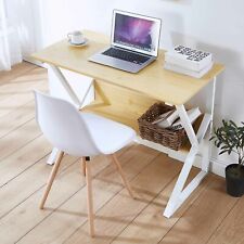 Computer Desk With Shelf Pc Laptop Table Study Workstation Office Home Furniture