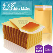 4x8 4x7 Kraft Self Seal Bubble Mailer Padded Envelope 000 2550100500