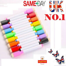 White Board Markers 8 Color Whiteboard Mark Magnetic Markers Pens Pen Dry Eraser