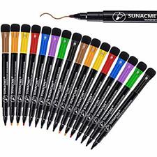 Magnetic Dry Erase Markers Fine Tip Pen 16 Pack Whiteboard Marker With Erase