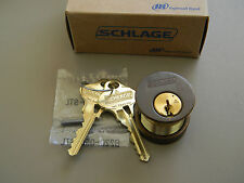 Schlage Everest 29 Mortise Cylinder Oil Rubbed Bronze S123 New