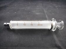 Bd Glass 20ml Multifit Reusable Luer Lok Syringe With Safety Plunger Clip 512443