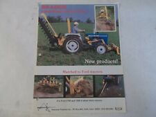 Bradco 620 Probe Mount Bolt 720 Blade For Ford 1700 Amp 1900 Tractors Brochure