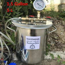 5l Stainless Steel Vacuum Chamber 15 Gallon Vacuum Defoaming Barrel For Resin Y