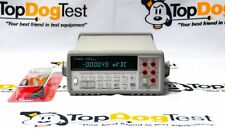 Hp Agilent Keysight 34401a 6 Dmm With5519a Test Leads Warranty And Cal Cert