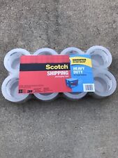 Scotch 8 Pack Packing Tape Heavy Duty 40x Stronger 188 X 546 Yards Shipping