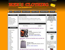 Men Clothing Store Complete Ready Made Website