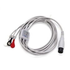 Welch Allyn Compatible Propaq 100200 Series Ecg Cable With Aha Snap 3 Lead