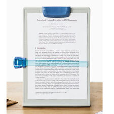 A4 Clip Typing Paper Holder Document Adjustable Copy Paper Reading Stand New