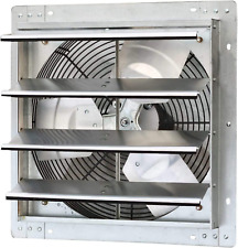 16 Wall Mounted Exhaust Fan Variable Speed 1200 Cfm 1800 Sqf Coverage Area