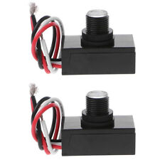 2pack Outdoor Electric Resistor Photocell Light Control Sensor Switch Jl 103a Us
