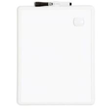 U Brands Contempo Magnetic 11 X 14 Dry Erase Board White Frame Magnet And