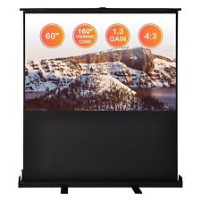 60 43 Pull Up Floor Projector Screen Fast Fold Amp Unfold Home Trade Fair Office