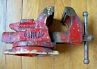 Vintage Dunlap 5244 Swivel 3 12 Bench Vise Made In The Usa