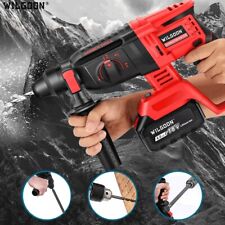 Sds Power Impact Rotary Cordless Hammer Drill Brushless Tool With 40ah Battery