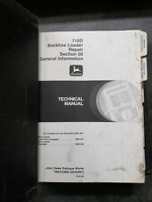 John Deere 710d Repair Manual Complete In Binder Tm1538 Tms1538