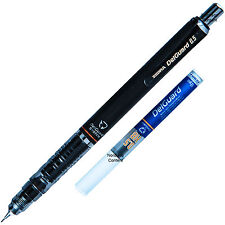 Zebra Delguard 05 58611 Mechanical Pencil With Tube Of 12 Hb Leads
