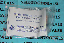 Upchurch Scientific Cv 612 Inlet Check Valve Equivalent To 2540546 Cv612 New