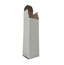 Reverse Tuck Folding Chipboard Box White 2x2x6 25pk New Rtb Rte Fast Shipping