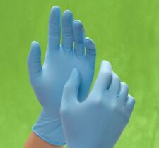 Adenna Npf885 Npf 55 Mil Nitrile Powder Free Exam Gloves Blue Medium Box Of