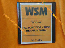 Kubota B7610 Tractor Service Workshop Repair Manual In Binder