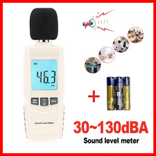 Sound Level Meter Digital Lcd Display Noise Tester Measurement 30 130db Decibel