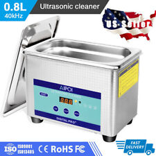 800ml 08l Ultrasonic Cleaner Digital Sonic Cleaning Equipment Stainless Steel