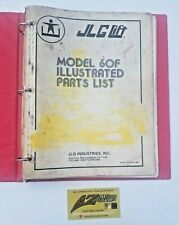 Jlg 60f Telescopic Aerial Boom Lift Illustrated Parts Catalog Manual