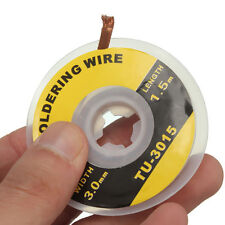 5 Feet 15m 3mm Desoldering Braid Solder Remover Wick Wire Repairtz