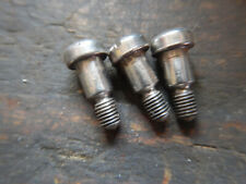 3 Vintage Plated Mount Screws For Early Double Duty 14 Delta Band Saw Fence