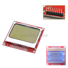 8448 84x48 Lcd Module Blue Backlight Adapter Pcb For Nokia 5110 New