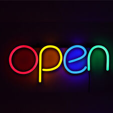 Us Stock Led Neon Lamp Open Business Sign Led Store Shop Advertising Lights