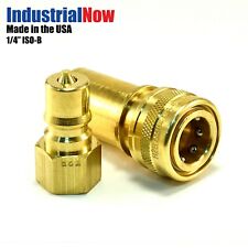 Quick Disconnect Couplers For Carpet Cleaning Extractor Wands Hose 14 Brass