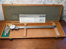 Mitutoyo 12 Inch Dial Caliper No 505 645 50 With Case