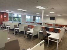 5x 6x50h Cubicle Workstations By Knoll Dividends Withglass Tack Brd Amp White Brd