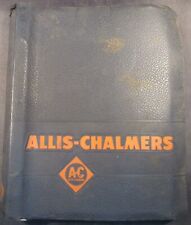 Allis Chalmers Ts 200 Motor Scraper Service And Parts Manual