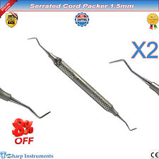 15mm Cord Packer Gingival Retraction Atraumatic Placement Dental Instruments Ce