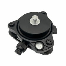 Black Gps Carrier Fixed Adapter With 58 Thread Tribrach With Optical Plummet